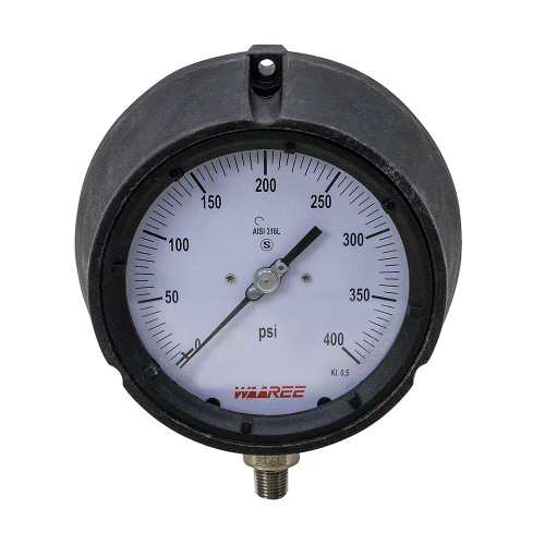 400 PSI 5" Pressure Gauge Waaree [200567]