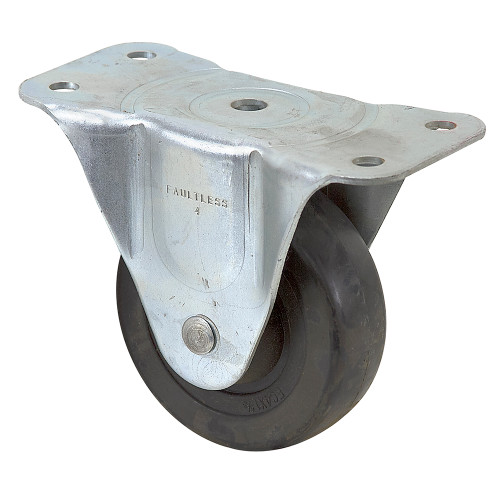 4" x 1-5/16" Faultless Rigid Plate Caster 25756BE [700339]