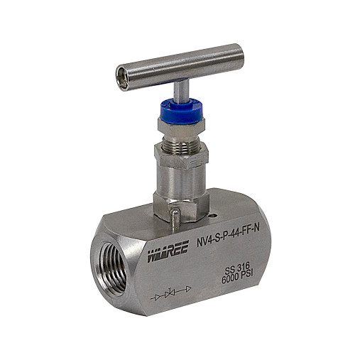 1/2" NPT WAAREE NV4-S-9-44-FF-N Needle Valve [200586]