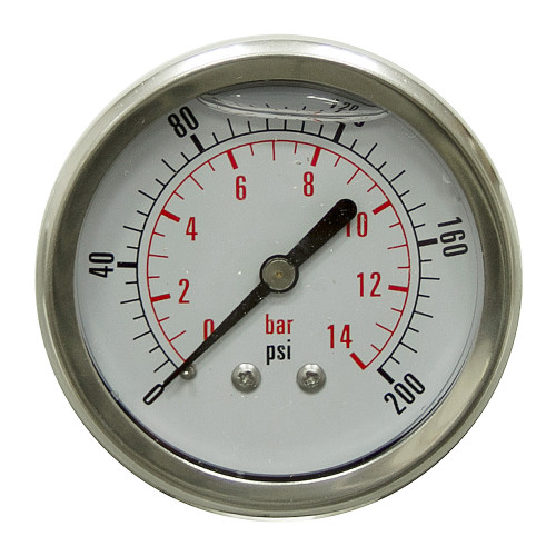 200 PSI 2.5" LF BM Pressure Gauge Dynamic CF1P-015-D [200605]