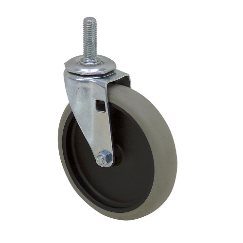 5" x 15/16" Faultless Swivel Threaded Stem Caster 30807 [700340]