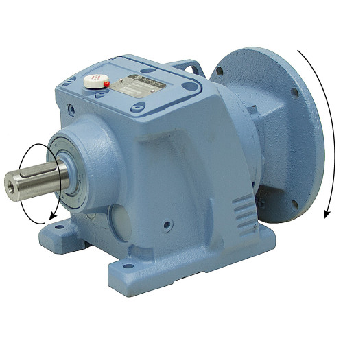 10.02:1 Size 37 2 HP Inline Cast Iron Gear Reducer Worldwide WINL37-10/1-145TC [602906]