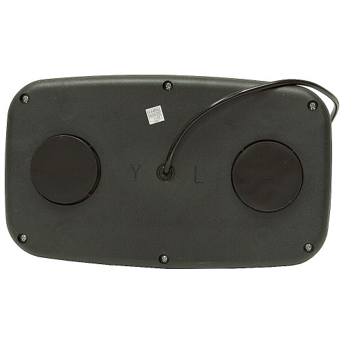 12 Volts DC 24 LED Amber 8 Flash Pattern - Low Profile Light Bar Buyers Products 8891040 [500909]