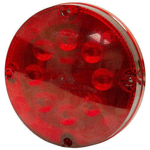 12 Volt DC 7" Red LED Light/Strobe Light SLL92RB [500919]