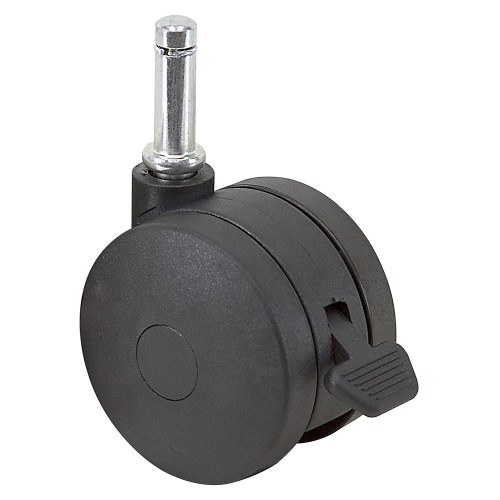 3" x 3/4" Shepherd Swivel Grip Ring Caster w/Wheel Brake 110248CC [700348]