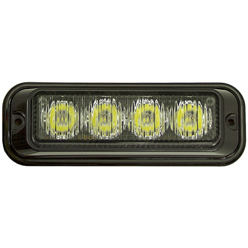 4" 4 Clear LED Strobe Light Buyers Products 8891131 [500937]