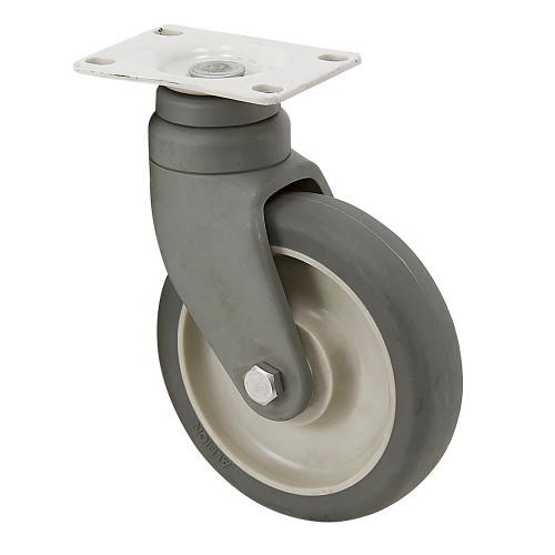 5" x 1-1/4" Albion Swivel Plate Caster PCXB05051S [700360]