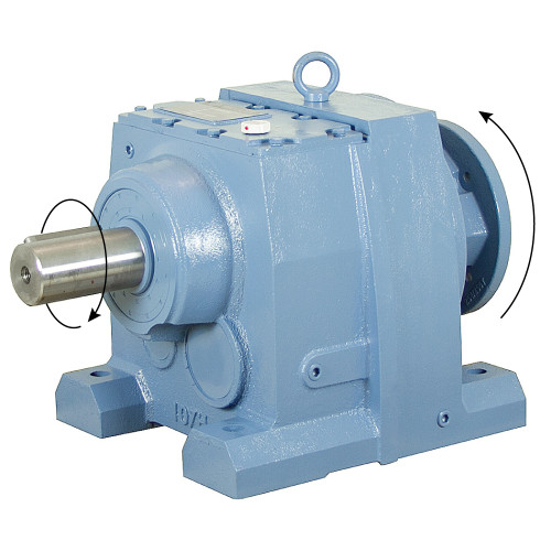 21.79:1 Size 107 30 HP Inline Cast Iron Gear Reducer Worldwide WINL107-20/1-284/6TC [602947]