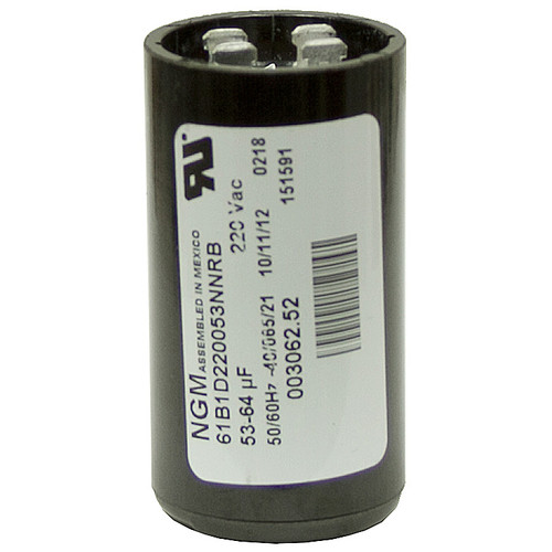 53-64 MFD 220 Volt AC Start Capacitor NGM 61B2D220053NNRB [500987]