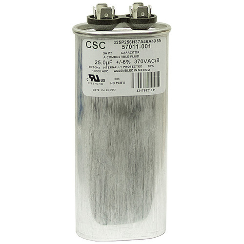 25 MFD 370 Volt AC Run Capacitor CSC 325P256H37A46A4XSN [500990]