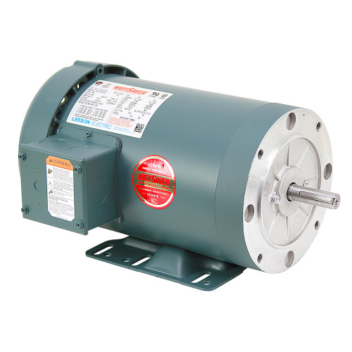 2 HP 1800 RPM 230/460 Volt AC 3Ph 56C Leeson Motor 116747.00 [501018]