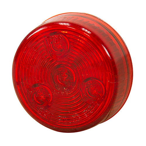 2" 4 LED Red Round Marker Light Buyers Products 5622154 [501011]