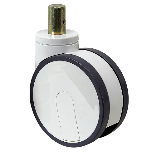 6" x 0.59" Tente Swivel Round Stem Caster [700424]