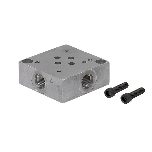 1 Station Series or Parallel Circuit D03 Manifold Subplate for Open and Closed Center Valve Source Fluid Power SFP10101 [900622]