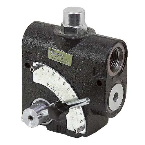 SAE 12 0-30 GPM Flow Control w/Relief Valve Wolverine by Prince Mfg WR-1912-30 [904166]