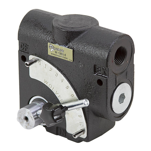 3/4 NPT 0-30 GPM Flow Control Wolverine by Prince Mfg W-1975-30 [904170]