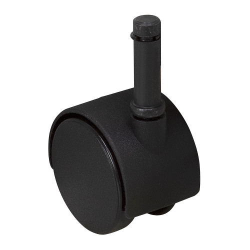 2" x 7/16" Dual Wheel Grip Ring Stem Caster [700466]