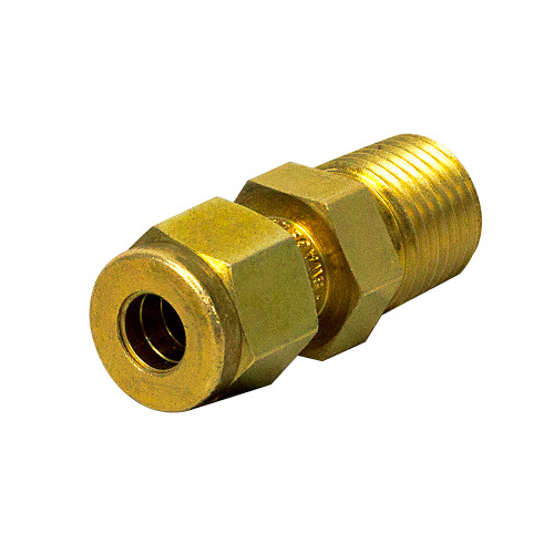 Male Connector 1/4" Tube x 1/4" Male NPT Swagelok B-400-1-4 [400352]