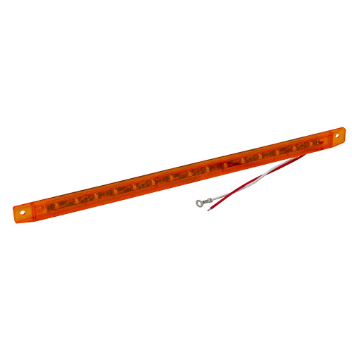 12" Amber Ultra Thin 12 Volt DC Light Bar [501298]