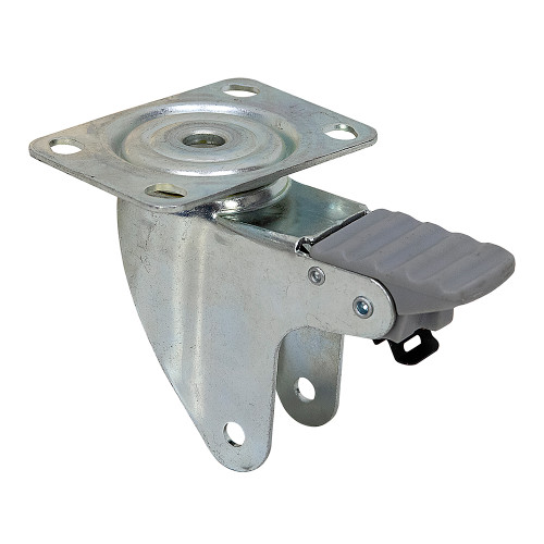 Tente 5" dia. Wheel Swivel Plate Caster Yoke HSG 1677 125 P52 [700506]