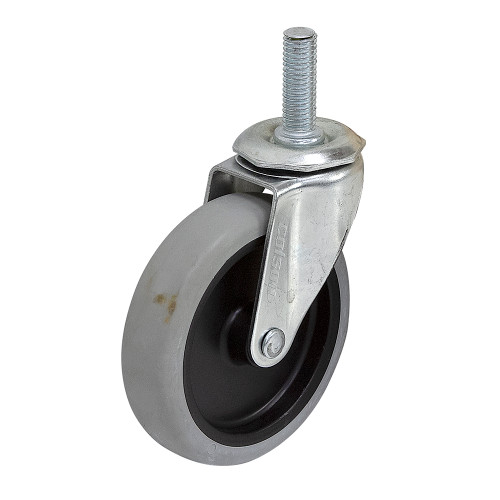 4"x1" Swivel Threaded Stem Caster [700476]