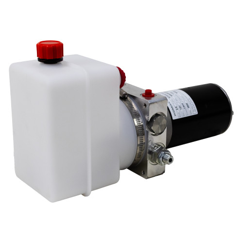 12 Volt DC 0.3 GPM 2500 PSI Double Acting Hyd Power Unit Bucher Wuxi YBZSE05S1T101UVJ0T1C [904422]