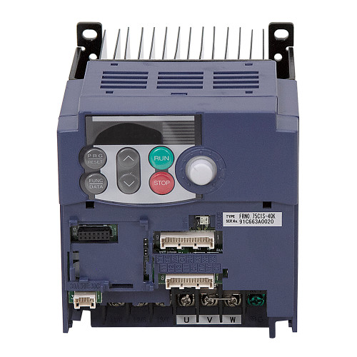 1 HP FUJI FRN0.75C1S-4QK 460 VAC 3PH to 3PH Out Variable Frequency Drive [501346]