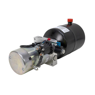 12 Volt DC 1.4 GPM 3000 PSI Single Acting Hyd Power Unit Bucher
