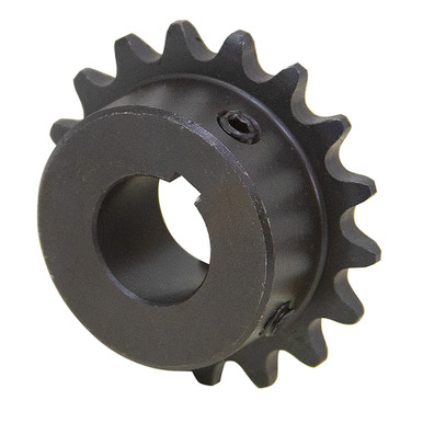 35 Roller Chain Sprocket, Type A, 17 Tooth 1/2 Bore 35A17T-1/2