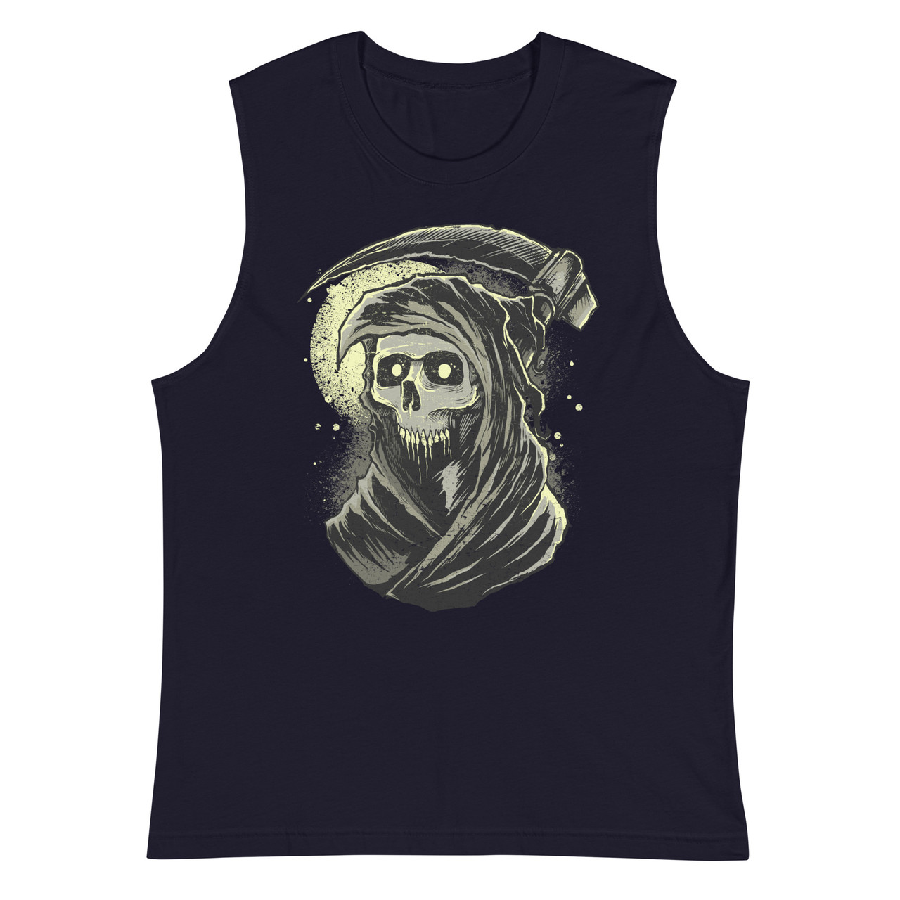 Grim Reaper Unisex Muscle Shirt - Bella + Canvas 3483 