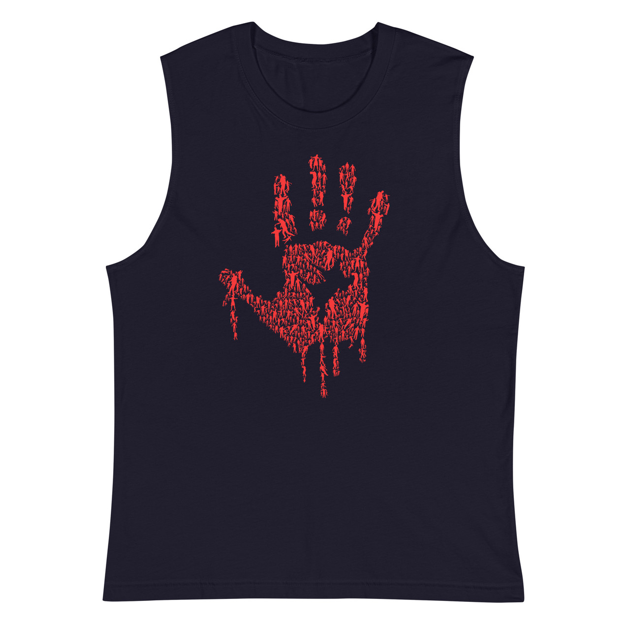 Hand of Zombies Unisex Muscle Shirt - Bella + Canvas 3483 