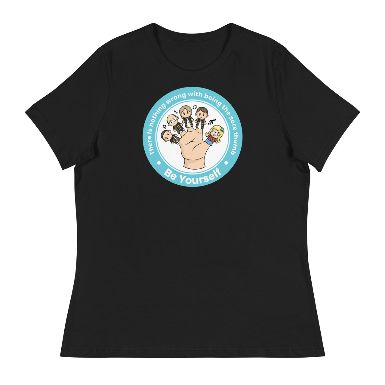 Stick Out Like A Sore Thumb Women's Relaxed T-Shirt - Bella + Canvas 6400 