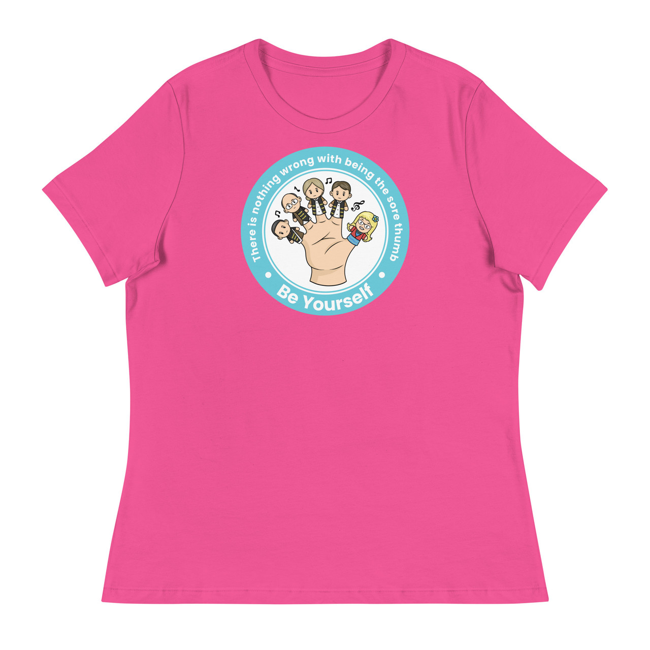 Stick Out Like A Sore Thumb Women's Relaxed T-Shirt - Bella + Canvas 6400 