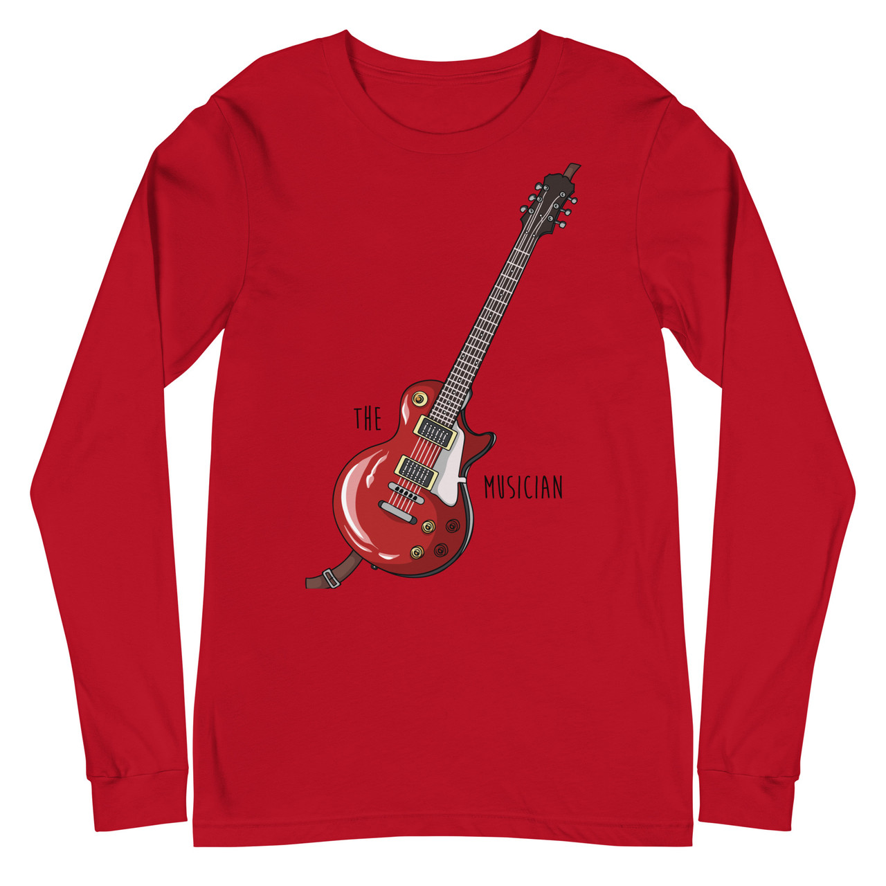 The Musician Unisex Long Sleeve Tee - Bella + Canvas 3501 