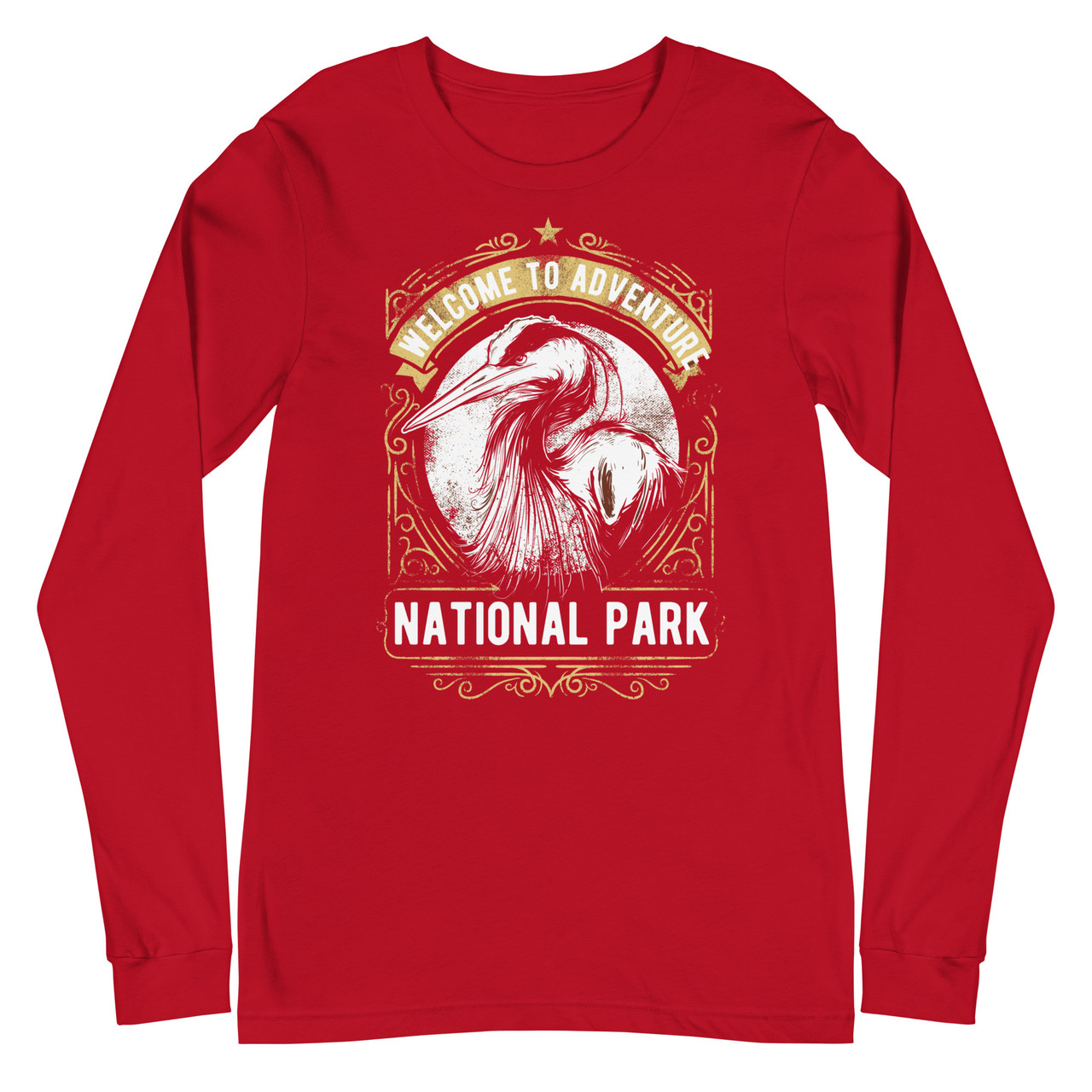 National Park Unisex Long Sleeve Tee - Bella + Canvas 3501 