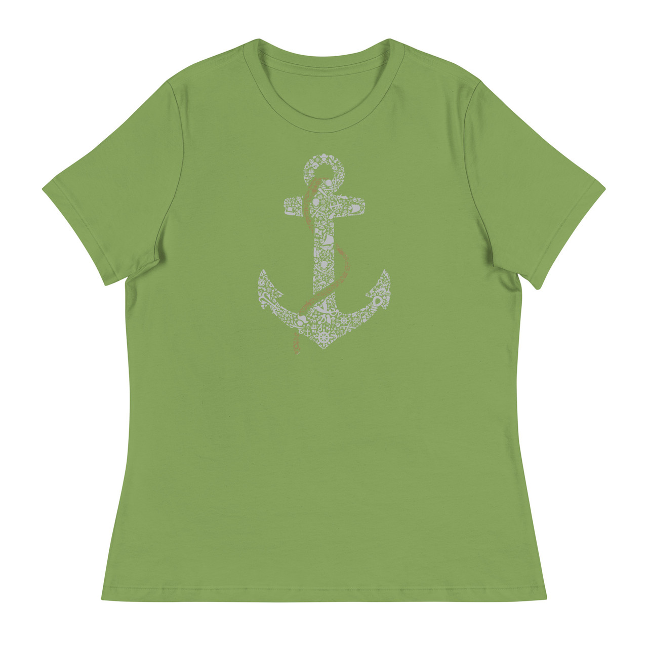 Anchor Women's Relaxed T-Shirt - Bella + Canvas 6400 