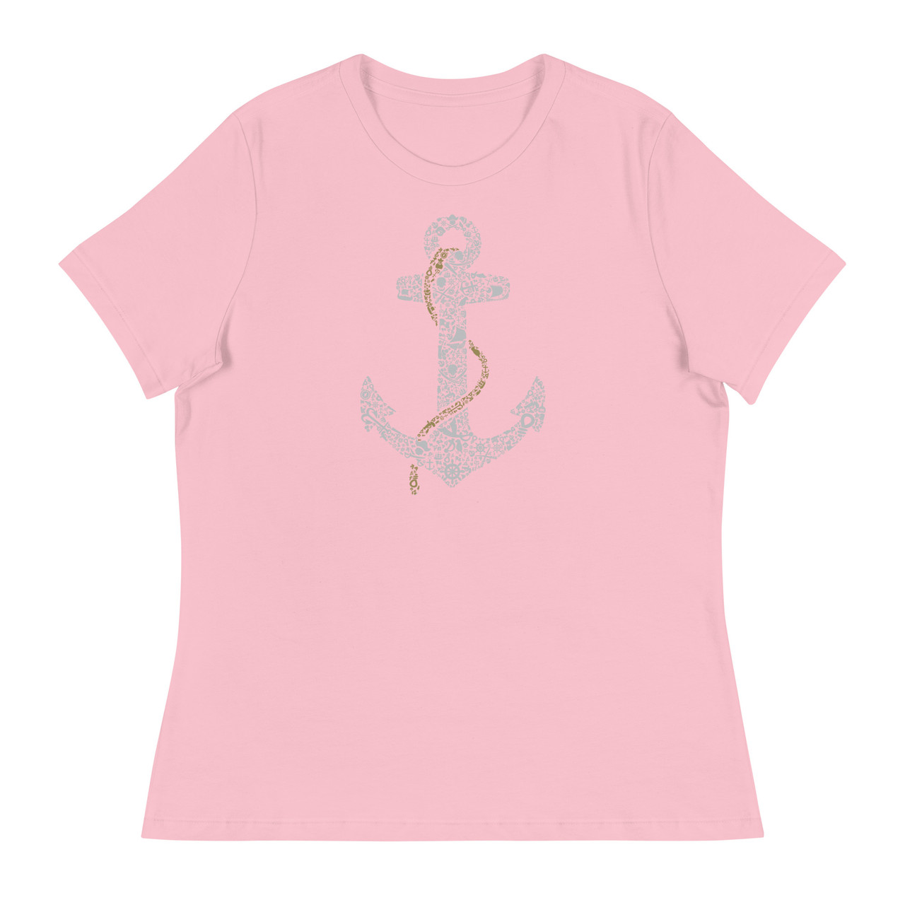 Anchor Women's Relaxed T-Shirt - Bella + Canvas 6400 