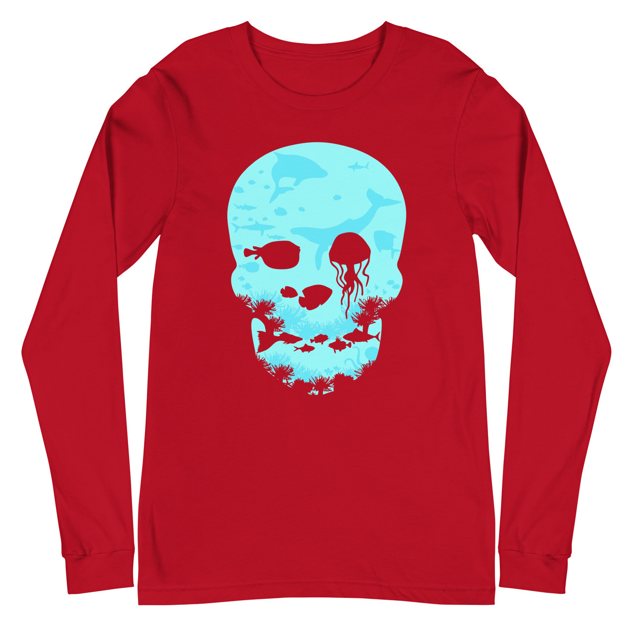 Dead Sea Unisex Long Sleeve Tee - Bella + Canvas 3501 