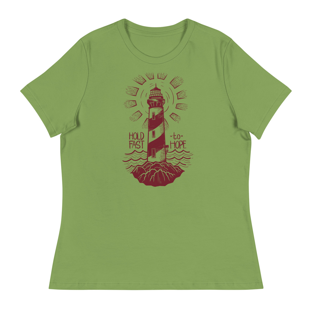 Lighthouse Women's Relaxed T-Shirt - Bella + Canvas 6400 