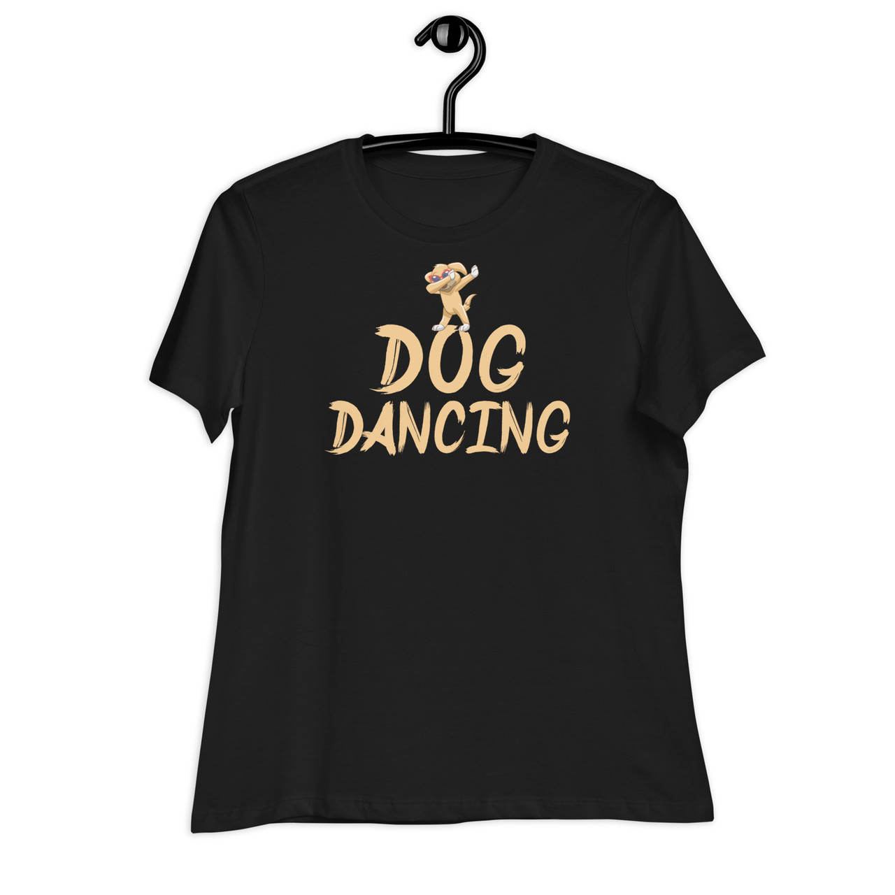 Dog Dancing Women's Relaxed T-Shirt - Bella + Canvas 6400 