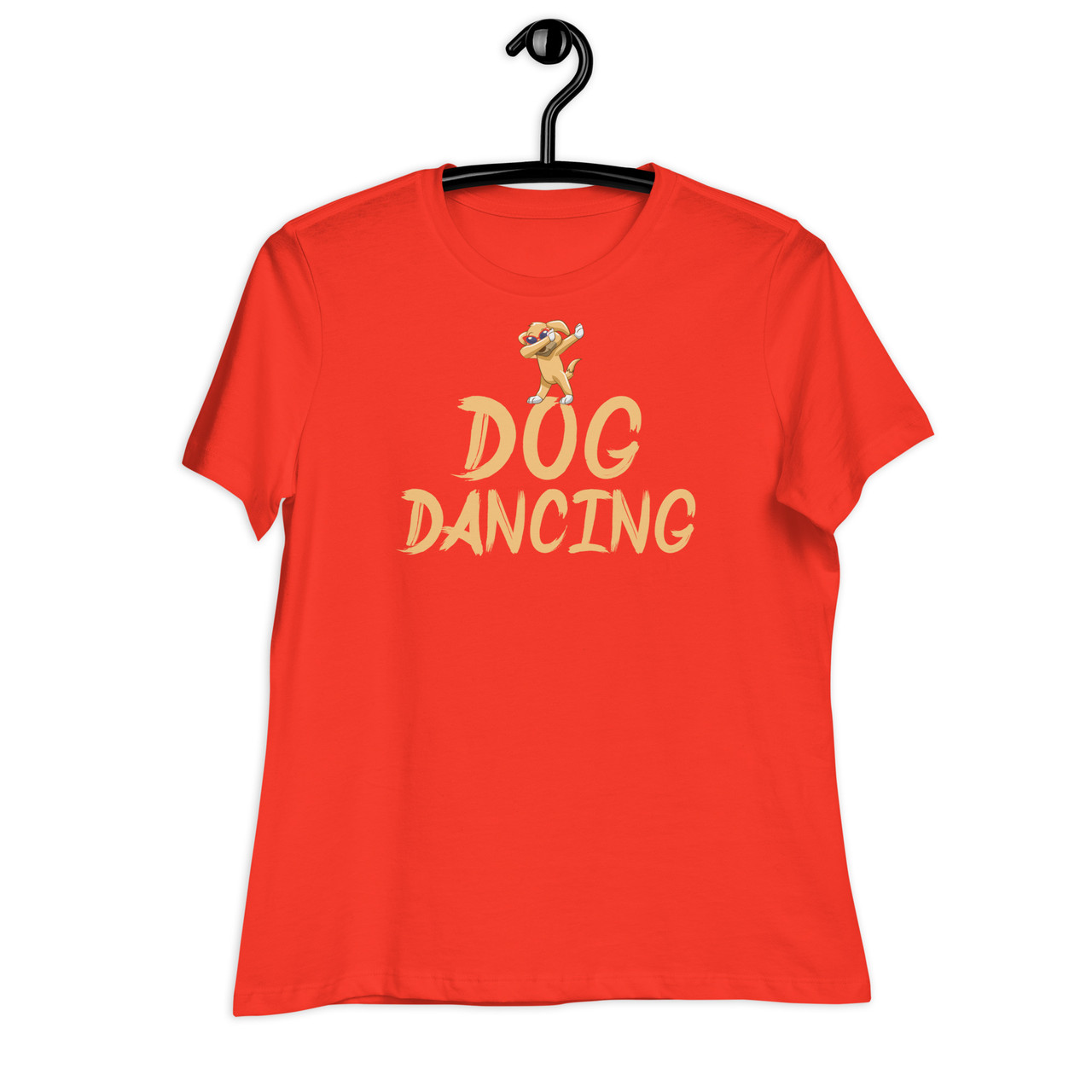 Dog Dancing Women's Relaxed T-Shirt - Bella + Canvas 6400 