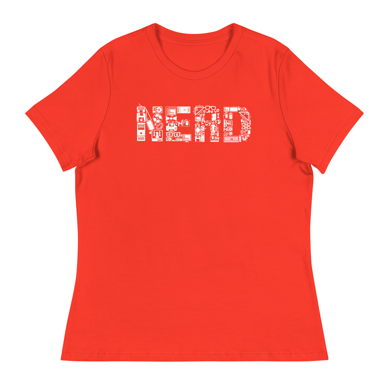 NERD Women's Relaxed T-Shirt - Bella + Canvas 6400 