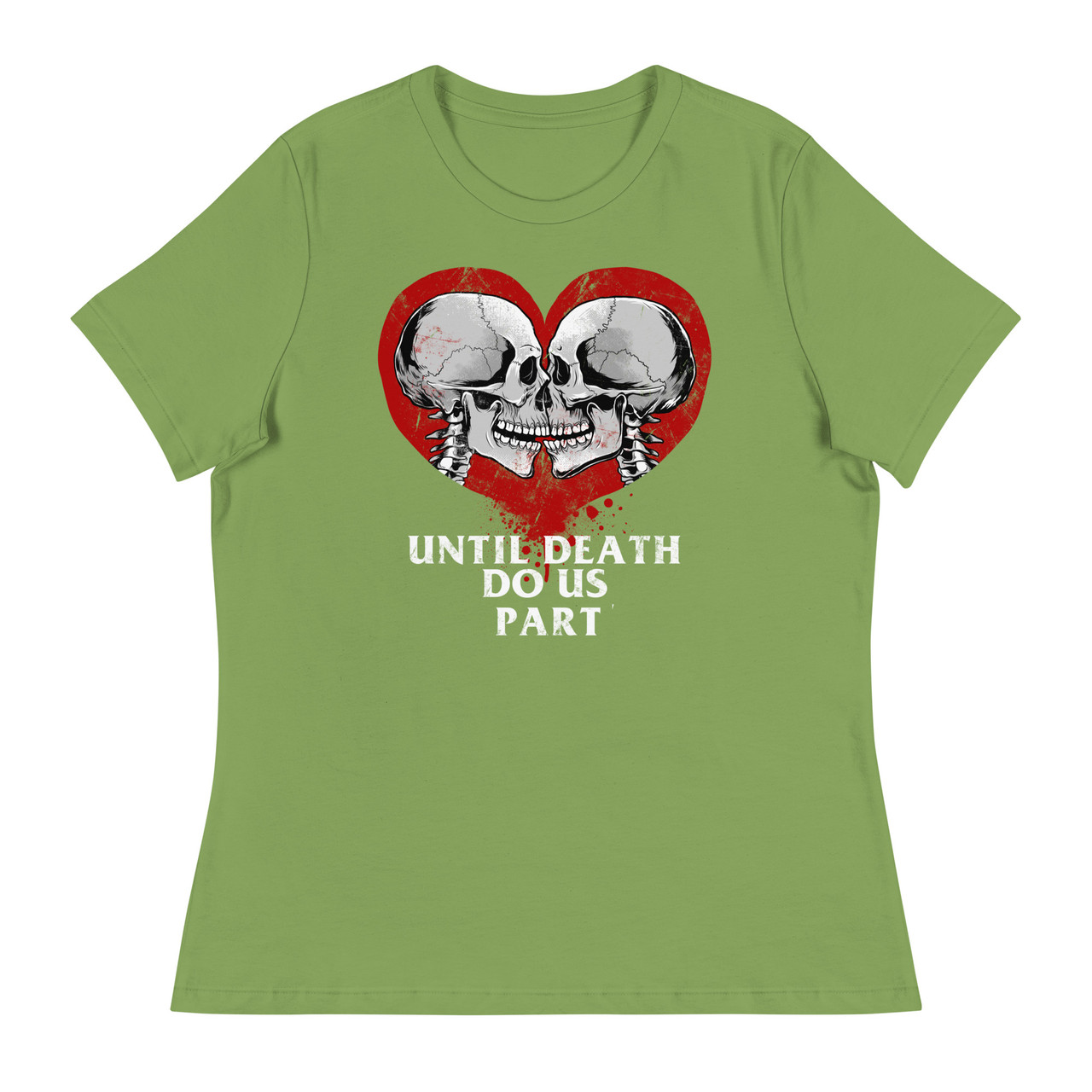 Until Death Do Us Part Women's Relaxed T-Shirt - Bella + Canvas 6400 