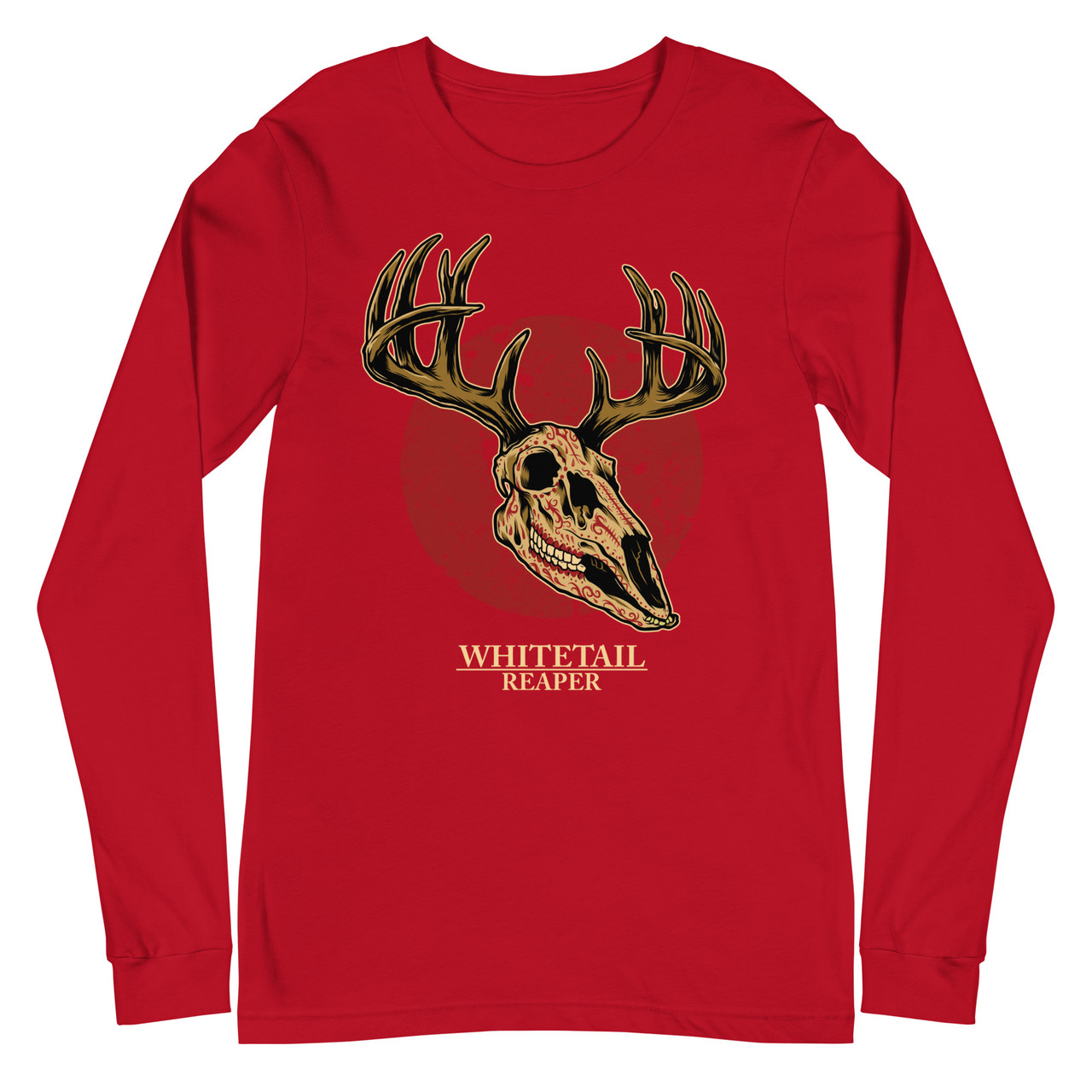 Whitetail Reaper Unisex Long Sleeve Tee - Bella + Canvas 3501 