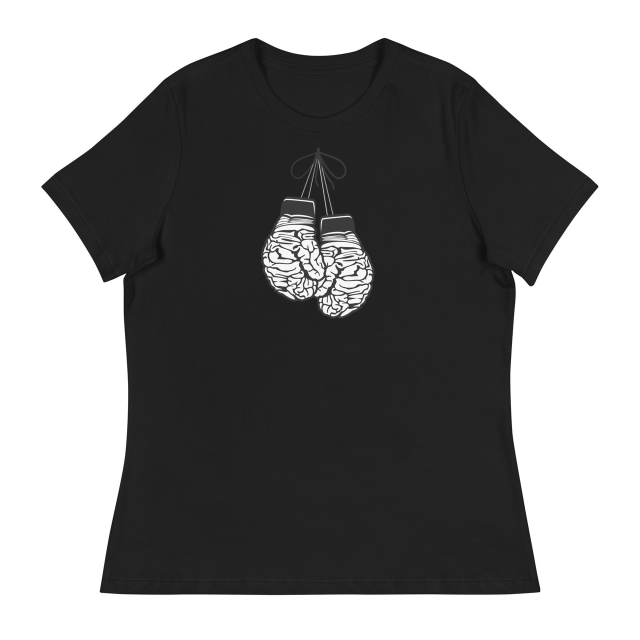 Brain Gloves Women's Relaxed T-Shirt - Bella + Canvas 6400 