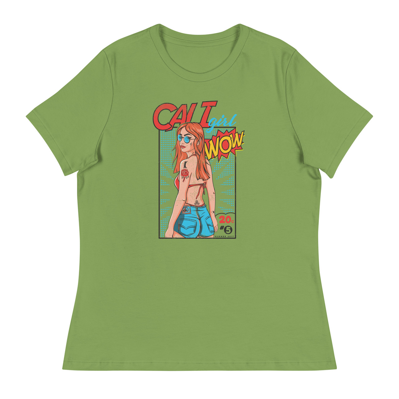 Cali Girl Women's Relaxed T-Shirt - Bella + Canvas 6400 