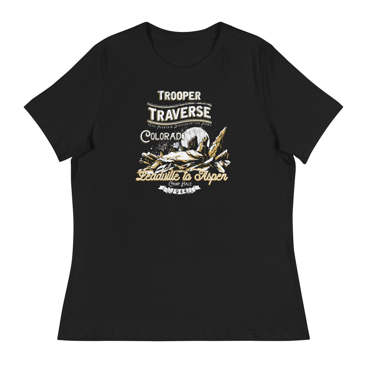 Trooper Traverse Women's Relaxed T-Shirt - Bella + Canvas 6400 