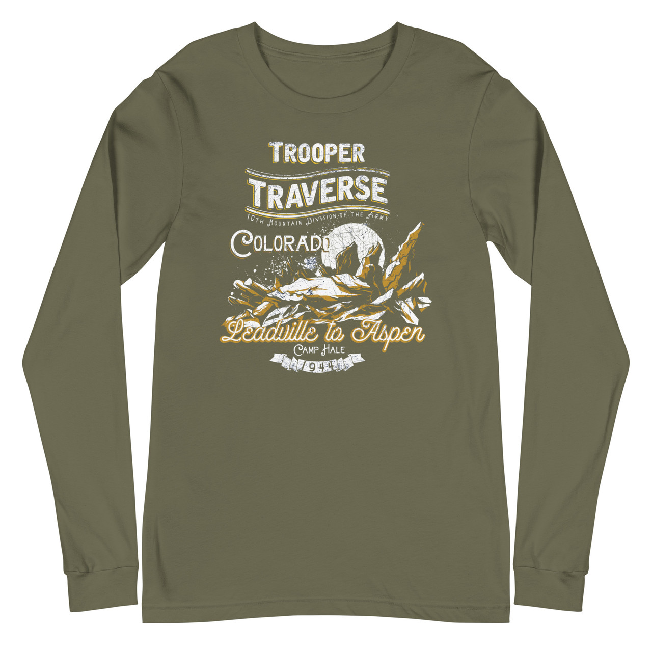 Trooper Traverse Unisex Long Sleeve Tee - Bella + Canvas 3501