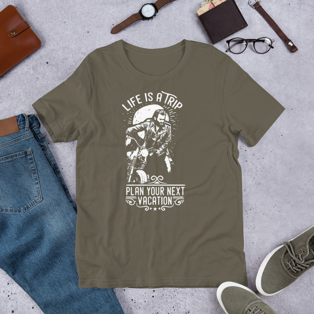 Army  t shirt Born to Ride