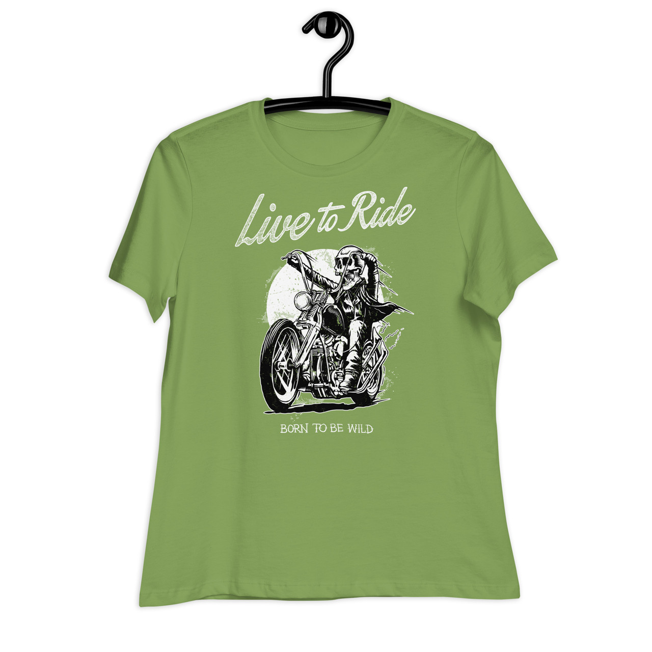 Leaf  Live To Ride Women's Relaxed T-Shirt - Bella + Canvas 6400